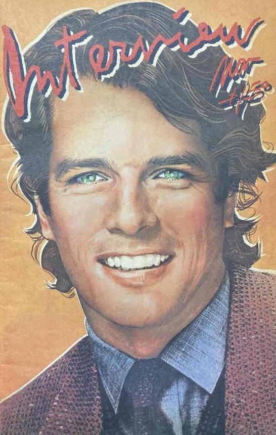 INTERVIEW magazine side cover November 1980