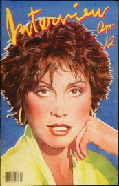 INTERVIEW magazine side cover April 1981