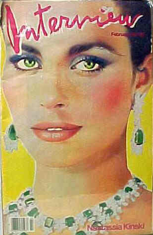 INTERVIEW magazine side cover February 1983