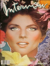 INTERVIEW magazine side cover April 1983