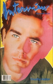 INTERVIEW magazine side cover September 1983