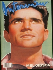 INTERVIEW magazine side cover June 1984
