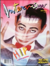 INTERVIEW magazine side cover July 1987