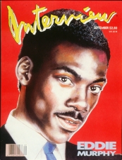 INTERVIEW magazine side cover September 1987