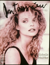 INTERVIEW magazine side cover August 1988