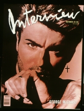 INTERVIEW magazine side cover October 1988