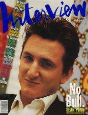 INTERVIEW magazine side cover September 1991