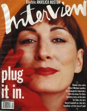 INTERVIEW magazine side cover December 1991