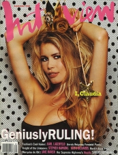 INTERVIEW magazine side cover September 1992