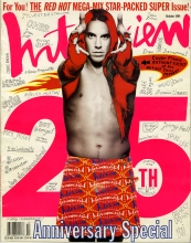 INTERVIEW magazine side cover October 1994