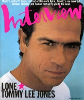 INTERVIEW magazine side cover June 1995