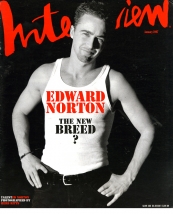 INTERVIEW magazine side cover January 1997
