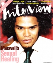 INTERVIEW magazine side cover May 1997