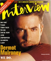 INTERVIEW magazine side cover June 1997