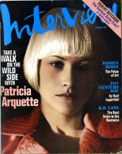 INTERVIEW magazine side cover September 1997