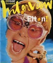 INTERVIEW magazine side cover January 1998