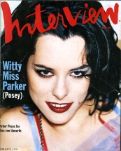 INTERVIEW magazine side cover March 1998