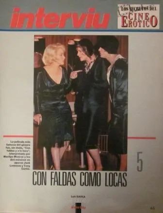 SECRETOS DEL CINE EROTICO magazine side cover Issue 5   