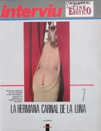 SECRETOS DEL CINE EROTICO magazine side cover Issue 7   