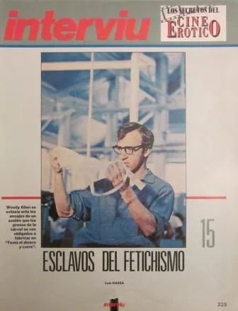 SECRETOS DEL CINE EROTICO magazine side cover Issue 15   1992