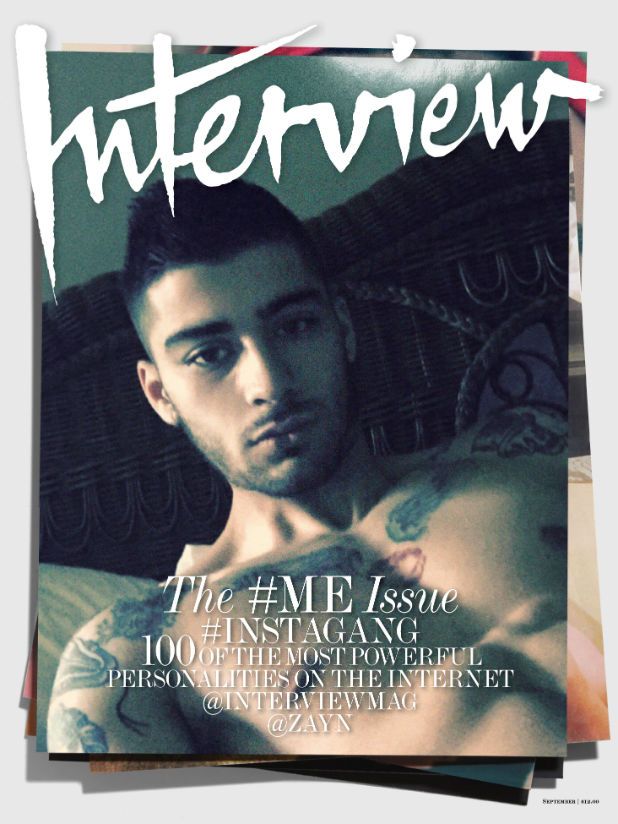 INTERVIEW magazine side cover  September 2015