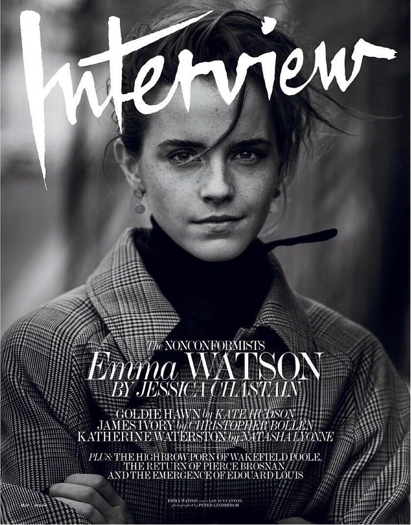 INTERVIEW magazine cover  May 2017