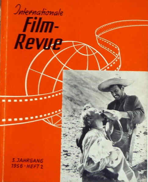 INTERNATIONALE FILM REVUE magazine side cover Issue 02  1956