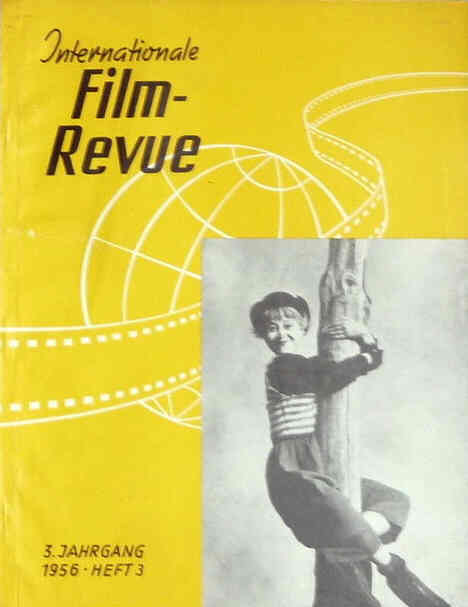INTERNATIONALE FILM REVUE magazine side cover Issue 03  1956
