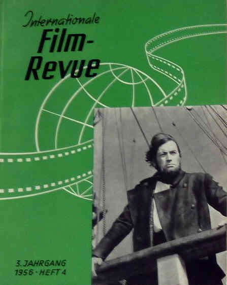 INTERNATIONALE FILM REVUE magazine side cover Issue 04  1956