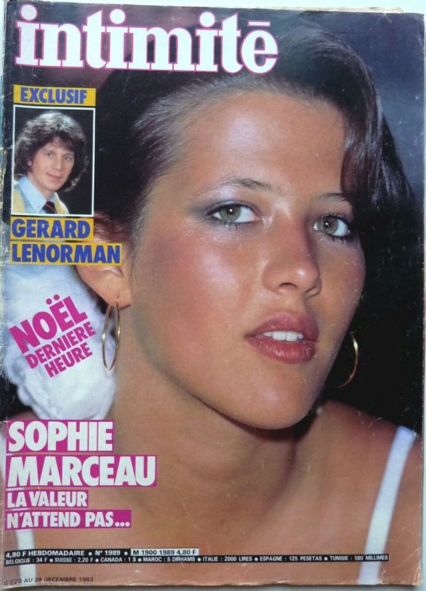 INTIMITE magazine side cover Issue 1989 23 December 1983
