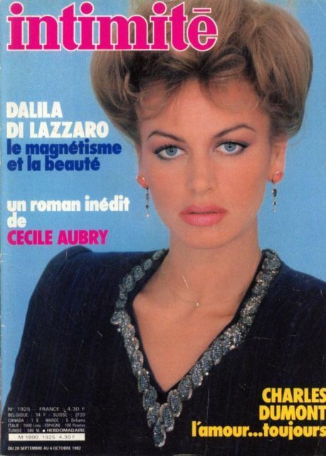 INTIMITE magazine side cover Issue 1925 8 September 1982