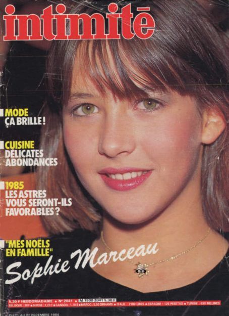 INTIMITE magazine side cover 21 December 1984