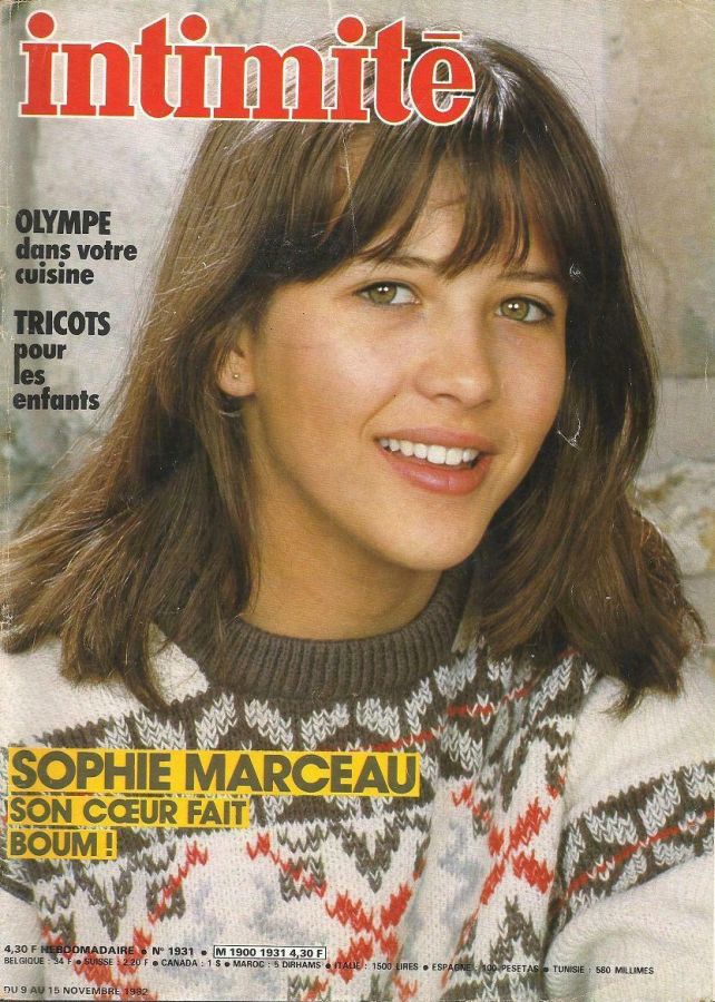 INTIMITE magazine side cover Issue 1931 9 November 1982