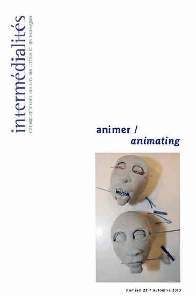 INTERMEDIALITES magazine side cover Issue 22 Autumn 2013