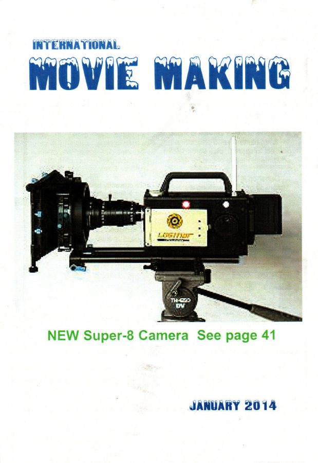 INTERNATIONAL MOVIE MAKING magazine side cover January 2014