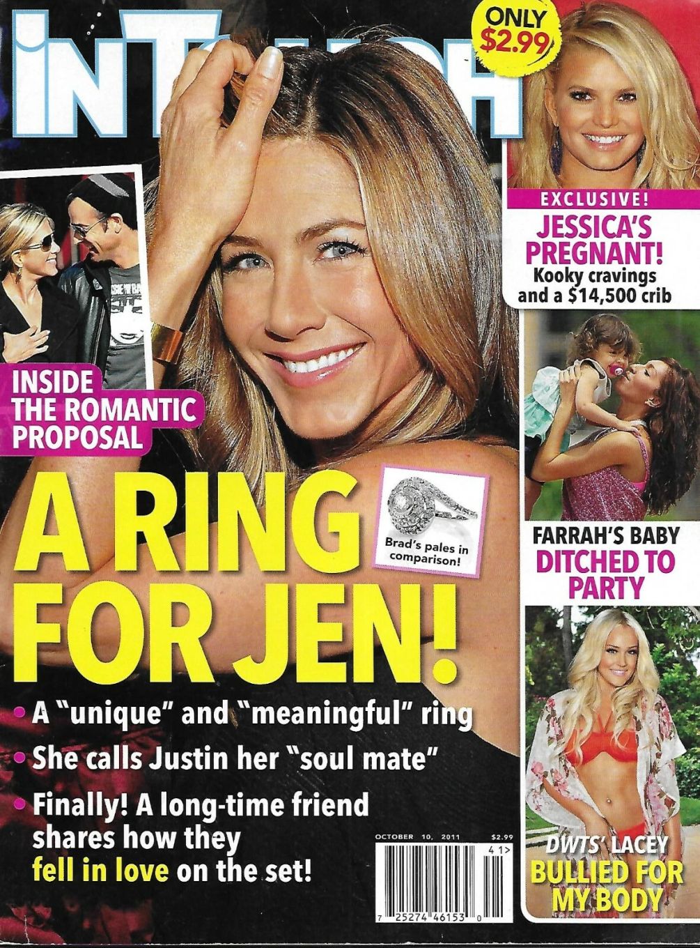 IN TOUCH magazine side cover 10 October 2011