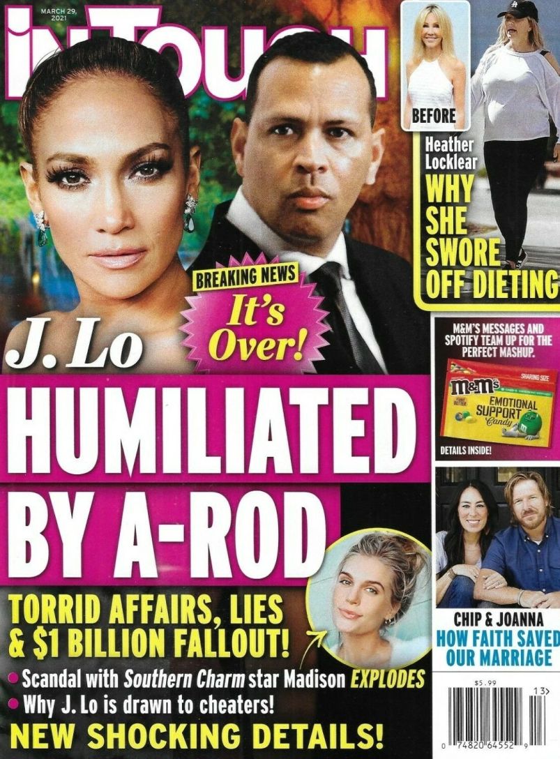 IN TOUCH magazine side cover 29 March 2021