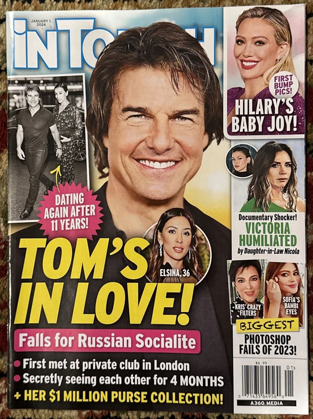 IN TOUCH magazine side cover 1 January 2024