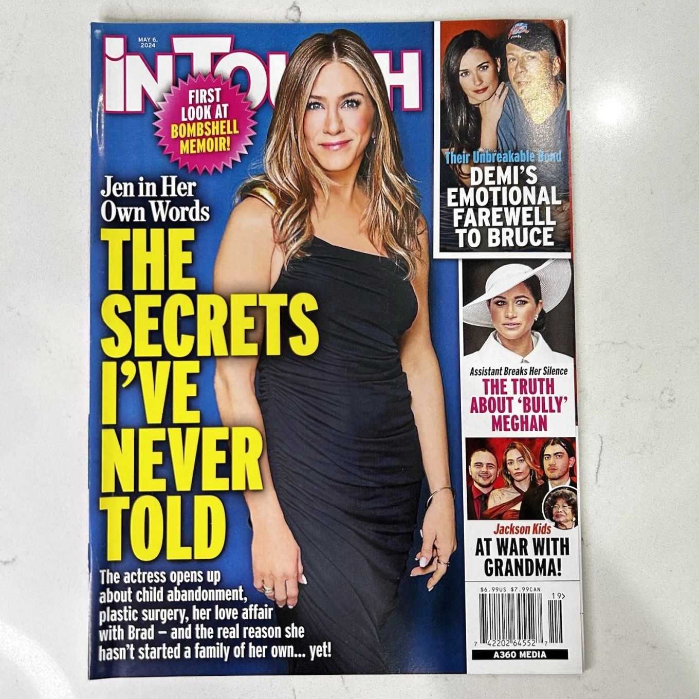 IN TOUCH magazine side cover 6 May 2024