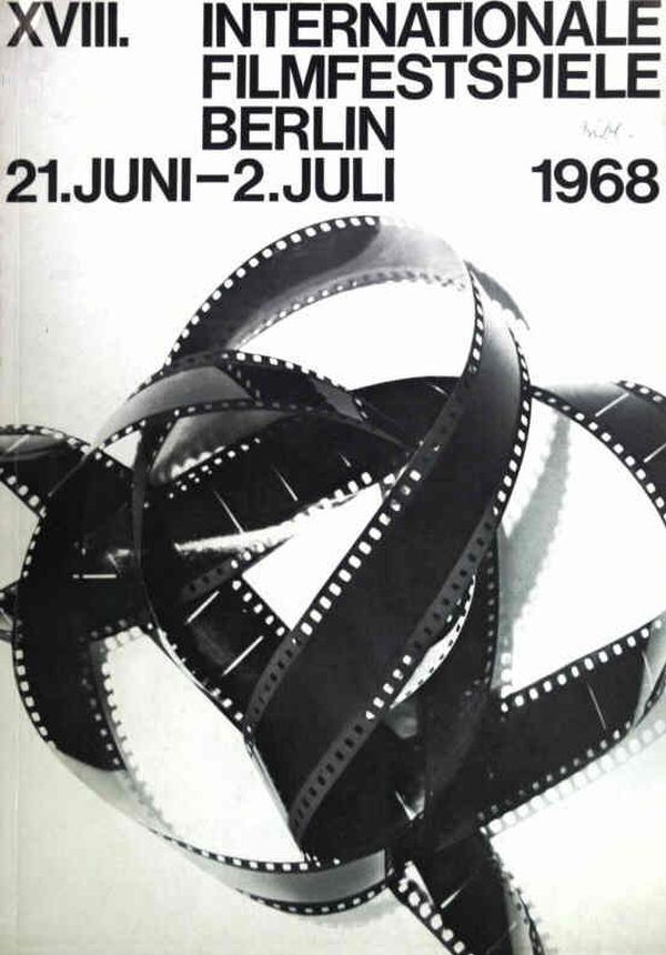 INTERNATIONALE FILMFESTSPIELE BERLIN magazine side cover   1968
