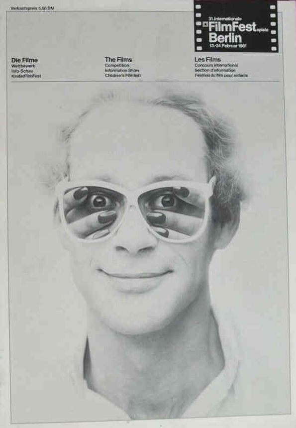 INTERNATIONALE FILMFESTSPIELE BERLIN magazine side cover   1981