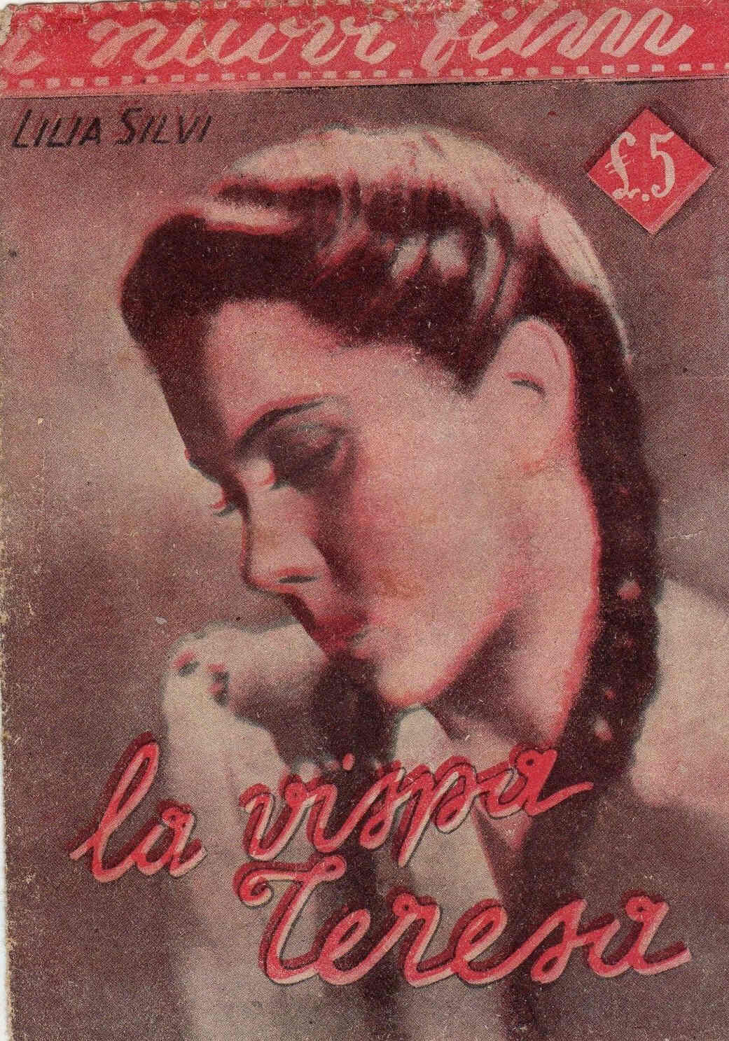 I NUOVI FILM magazine side cover  1938