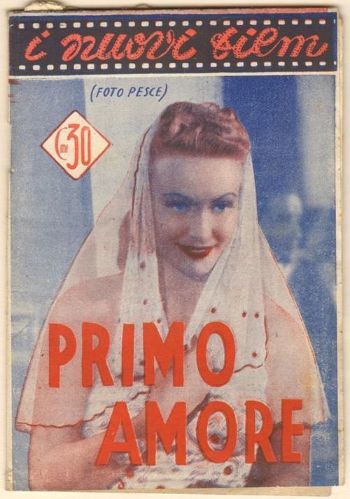 I NUOVI FILM magazine side cover Issue 184 September 1941