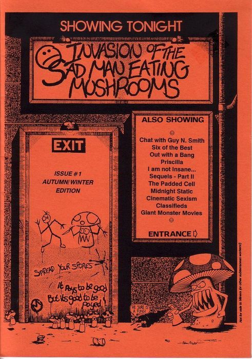 INVASION magazine side cover Issue 1 September 1991