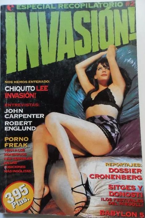 INVASION (Es) magazine side cover Issue 2  Special   1996