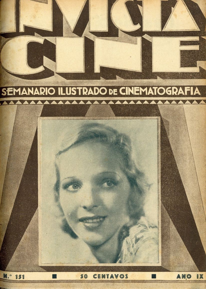 INVICTA CINE magazine side cover Issue 151 9 January 1932