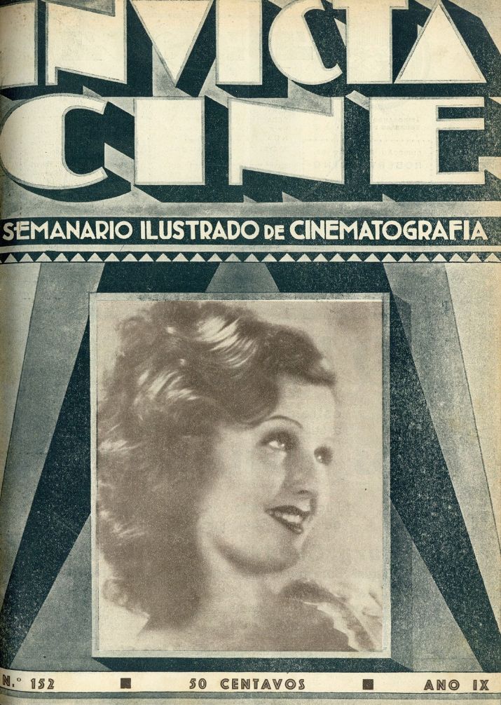 INVICTA CINE magazine side cover Issue 152 16 January 1932