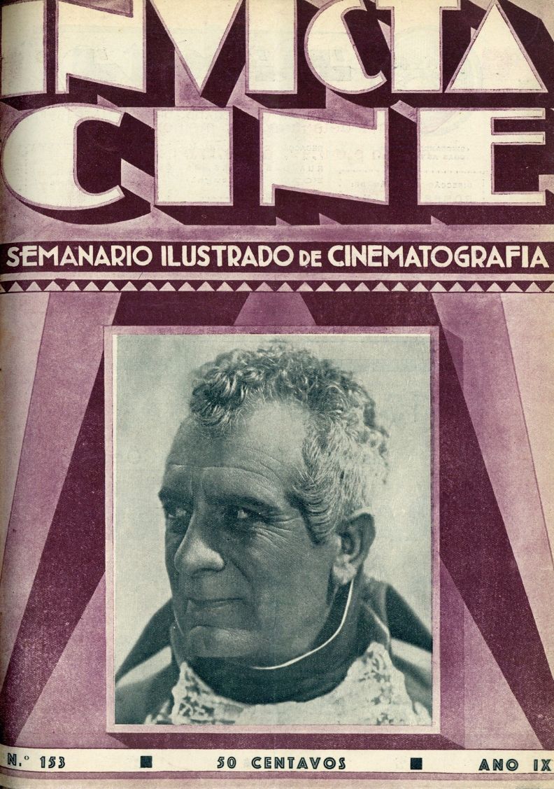INVICTA CINE magazine side cover Issue 153 23 January 1932