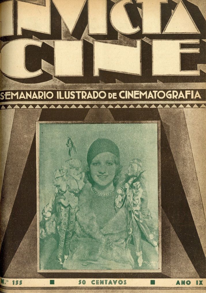 INVICTA CINE magazine side cover Issue 155 6 February 1932