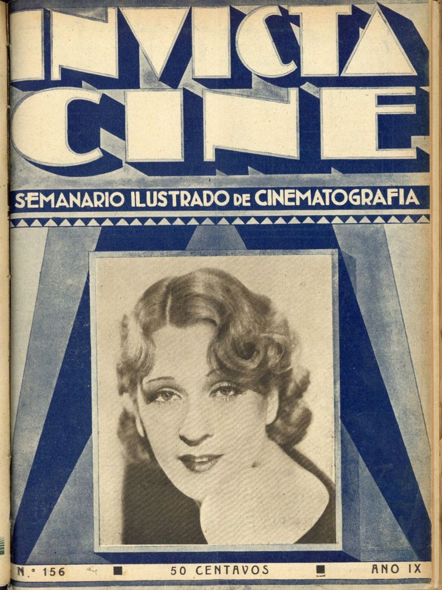 INVICTA CINE magazine side cover Issue 156 13 February 1932